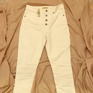 Madewell 10" High-Rise Skinny Crop Jeans OBO